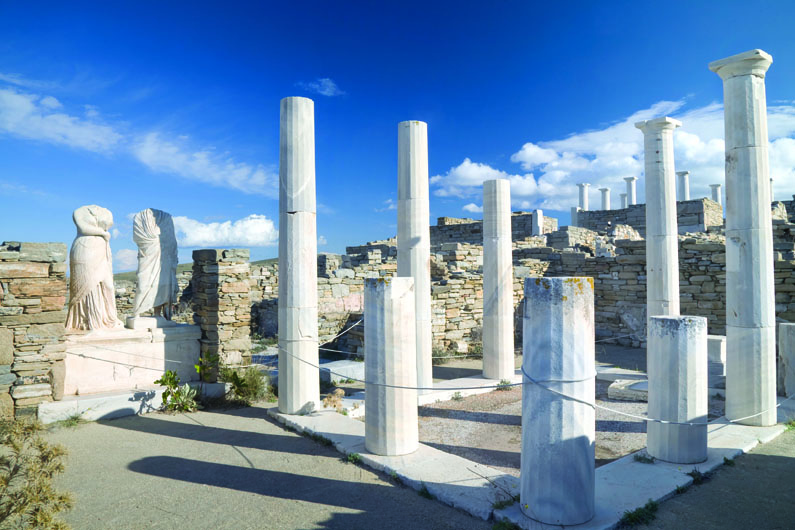 Excursion Delos Sacred island Apollo Sanctuary 3