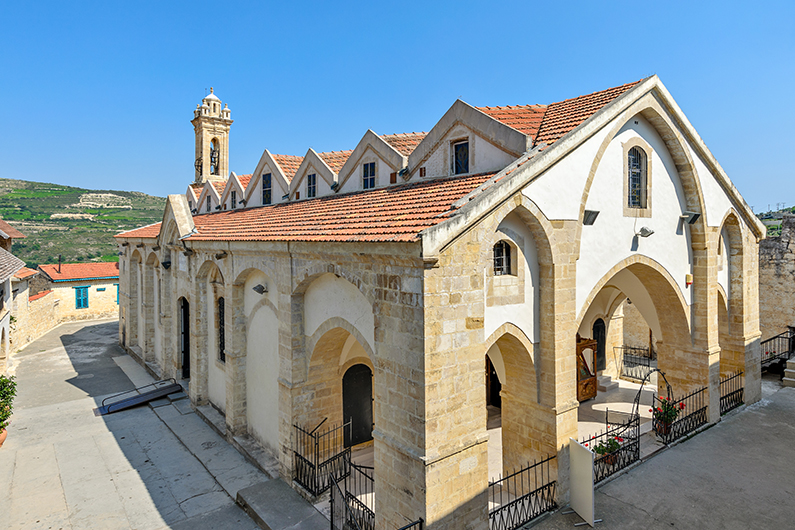 795w x 530h Limassol Omodos Oenoyi Winery LIM 08 The Christian orthodox monastery of holy cross at Omodos village Cyprus