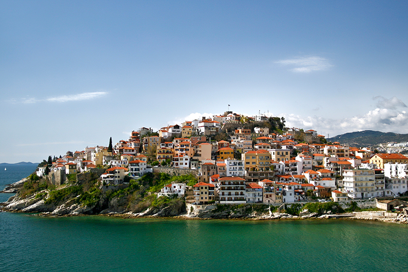 795w x 530h Greek Wine and Holy Water Phillipi and beyond KAV 07 Kavala old town and the Byzantine fortress on the hill of Panagia