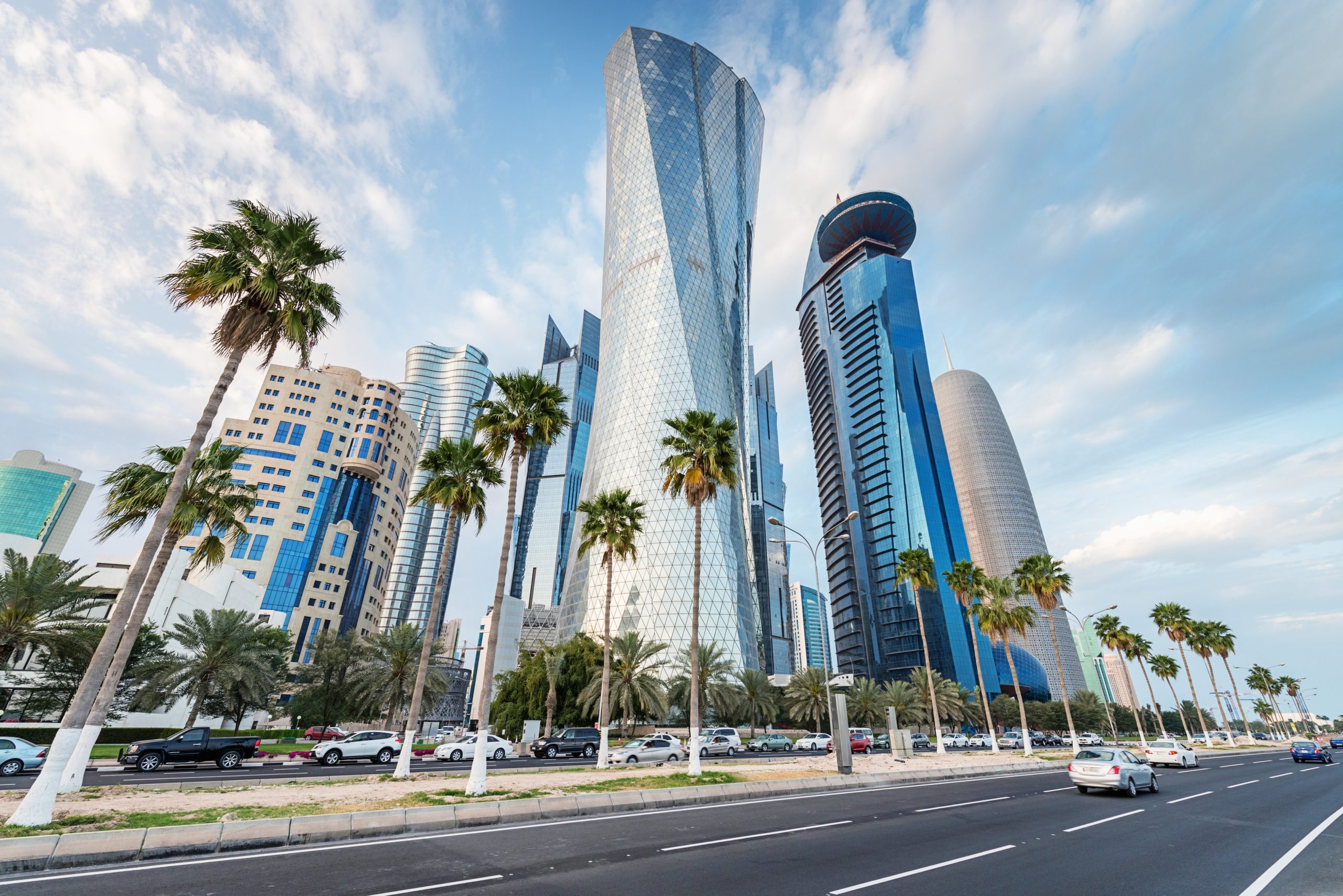 The Corniche of Doha, Qatar